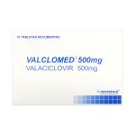 VALCLOMED 500 MG 10 TABLETAS
