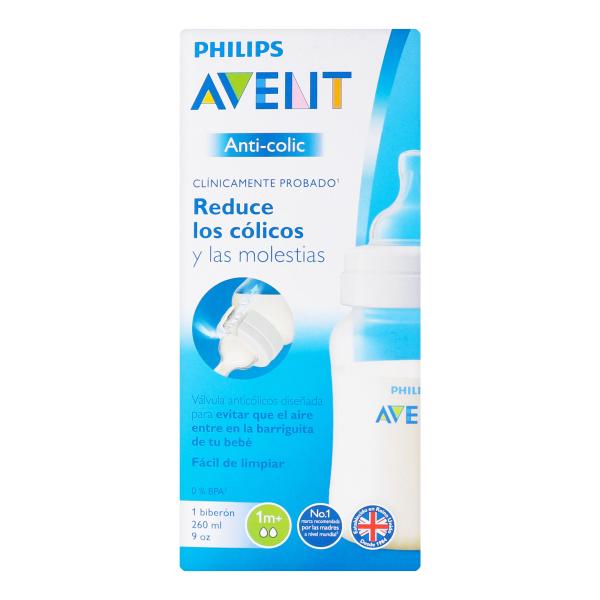 BIBERON PHILIPS AVENT ANTI-COLICO 9 OZ