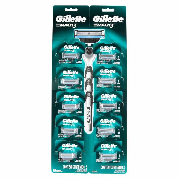 REPUESTO GILLETTE MACH3 RISTRA 10 UNDS