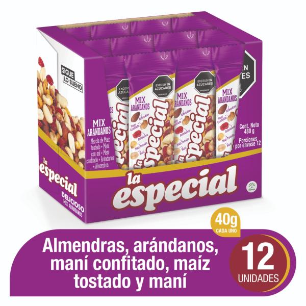 PASAB ESPECIAL ARANDALO 40 GR CAJA 12UND