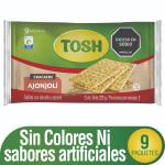 GALLETAS TOSH AJONJOLI FIT 225 GRS 9 UND