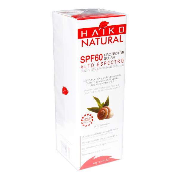 PROTECTOR SOLAR SPF 60 TUBO 80 GR HAIKO