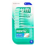 CEPILLO INTER. GUM FLEXIBLE MENTA 16 UND