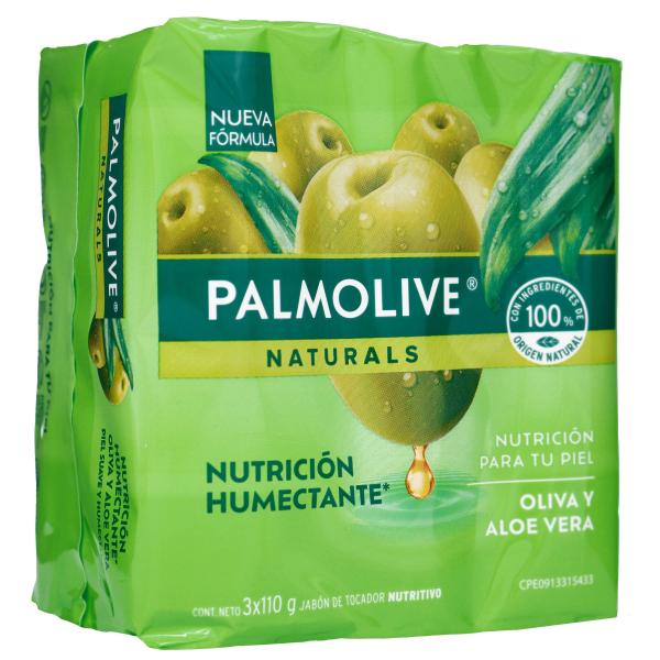3 JAB.PALMOLIVE OLIVA Y AOLE VERA 110 GR