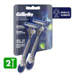 MAQ.GILLETTE CUERPO 2 UDS