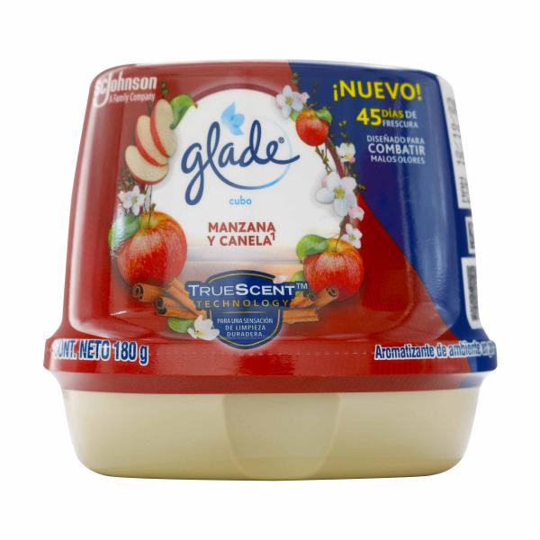 AMBIENT.GLADE CUBO GEL MANZ.CAN 180 G