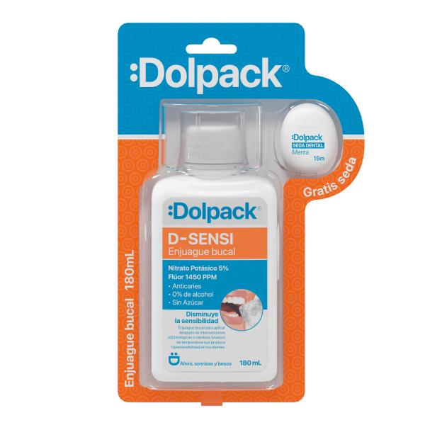 ENJ.BUCAL DOLPACK DESENSIBILI.180ML+SEDA