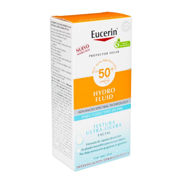 EUCERIN SOLAR HYDRO FLUI.FPS50+50ML(PAE)