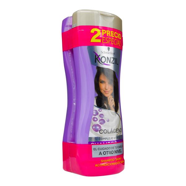 CHA.KONZIL COLAGENO 340 ML+ACOND.340ML