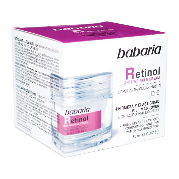 CREMA FACIAL BABARIA RETINOL 50 ML