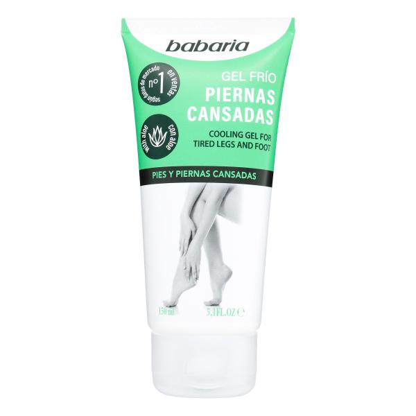 GEL BABARIA PIERNAS CANSADAS ALOE 150 ML