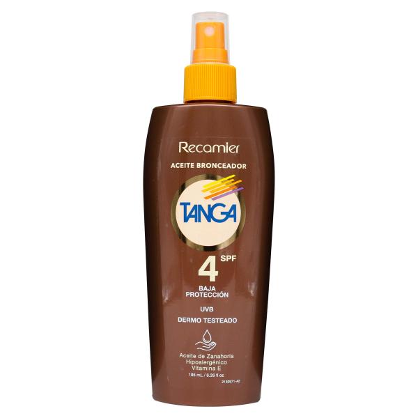 BRONC.TANGA ACEITE SPF 4 185 ML