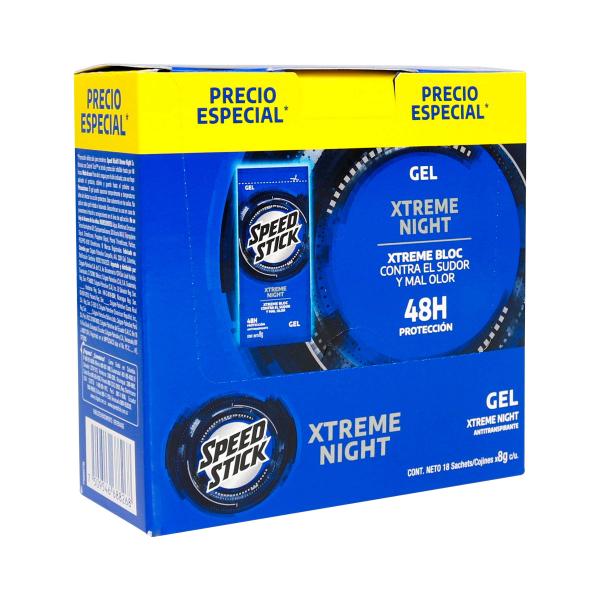 DTE.MENNEN XTREME NIGHT GEL 18SBS 8G P.E
