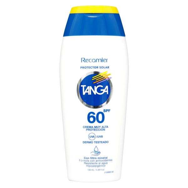 BLOQ.TANGA SPF 60 ADULTOS CREMA 130 ML