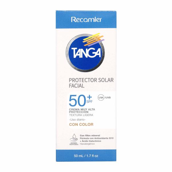 BLOQ.FACIAL TANGA SPF 50+COLOR 50 ML