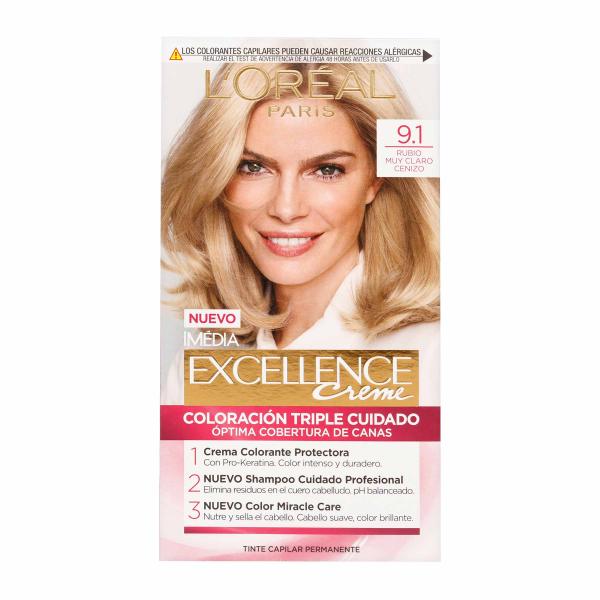 EXCELLENCE CREME KIT 9.1 R.CLARO CENIZO
