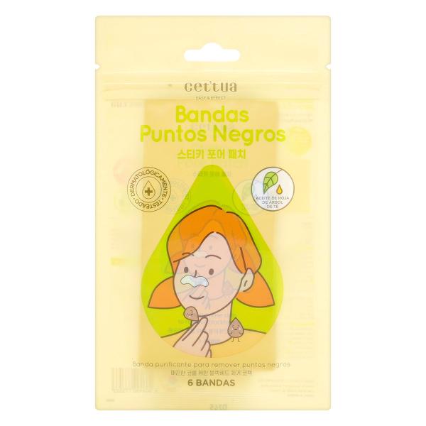 BANDAS PUNTOS NEGROS CETTUA 6 UNDS