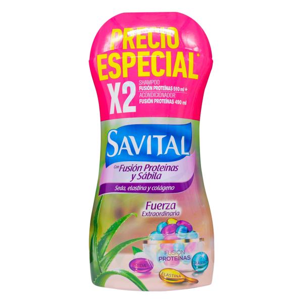 CHA.SAVITAL FUSION PRO 510ML+ACOND.490ML