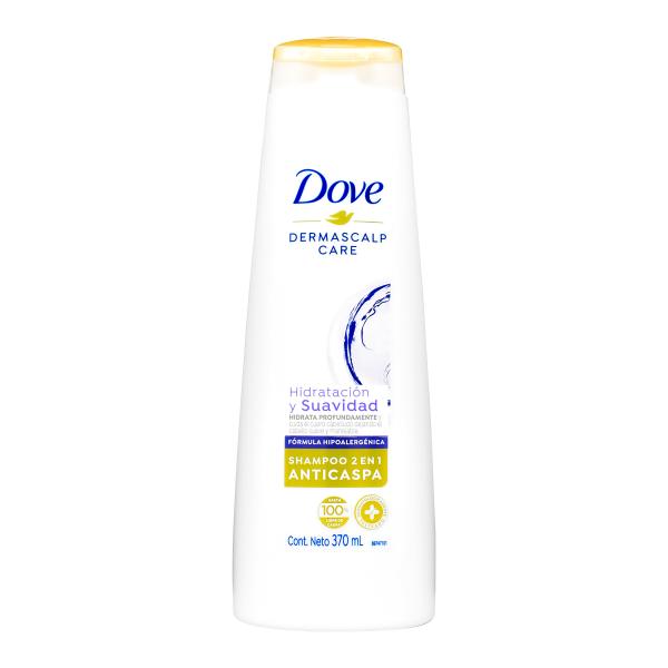 CHA.DOVE HIDRATACION Y SUAVIDAD 370 ML