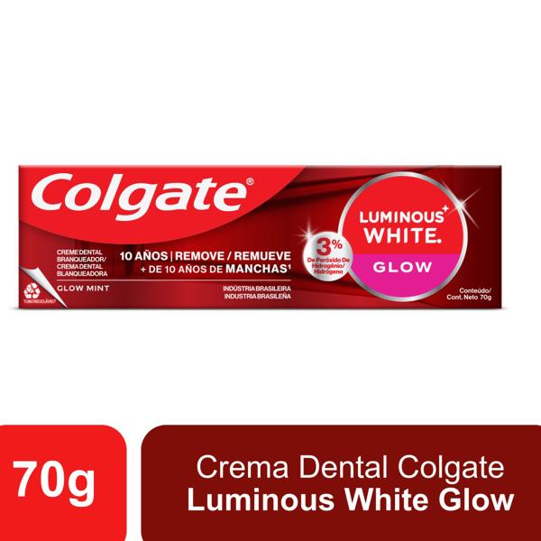 CREMA COLGATE LUMINOUS WHITE GLOW 70 GR