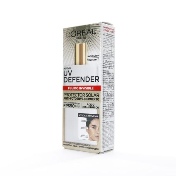 UV DEFENDER FLUIDO INVISIBLE SPF50+ 40G