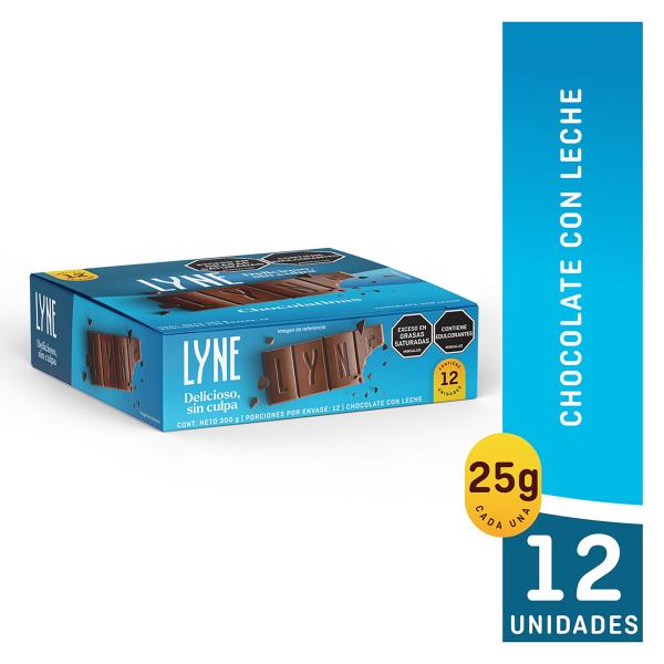 CHOCOLATINA LYNE CAJA 25 G 12 UNDS
