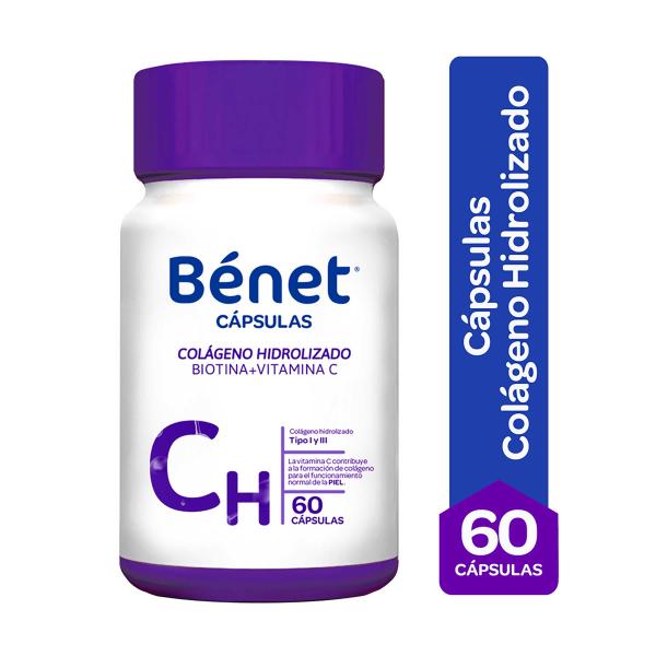 COLAGENO HIDROLIZ.+BIOTINA VIT.C 60 TABS