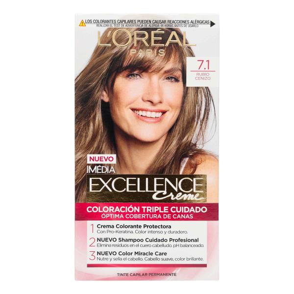 EXCELLENCE CREME KIT 7.1 RUBIO CENIZO