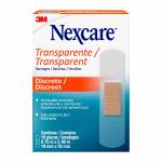 BANDITAS NEXCARE TRANSPARENTE 10 UNDS