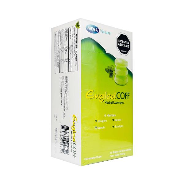 EUGICA COFF HERBAL LOZENGES 120 CARAM