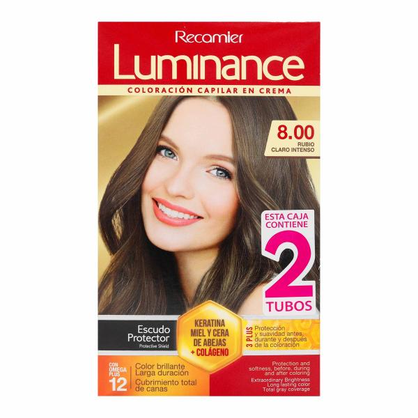 LUMINANCE KIT DT RUBIO CLARO INTENS 8.00