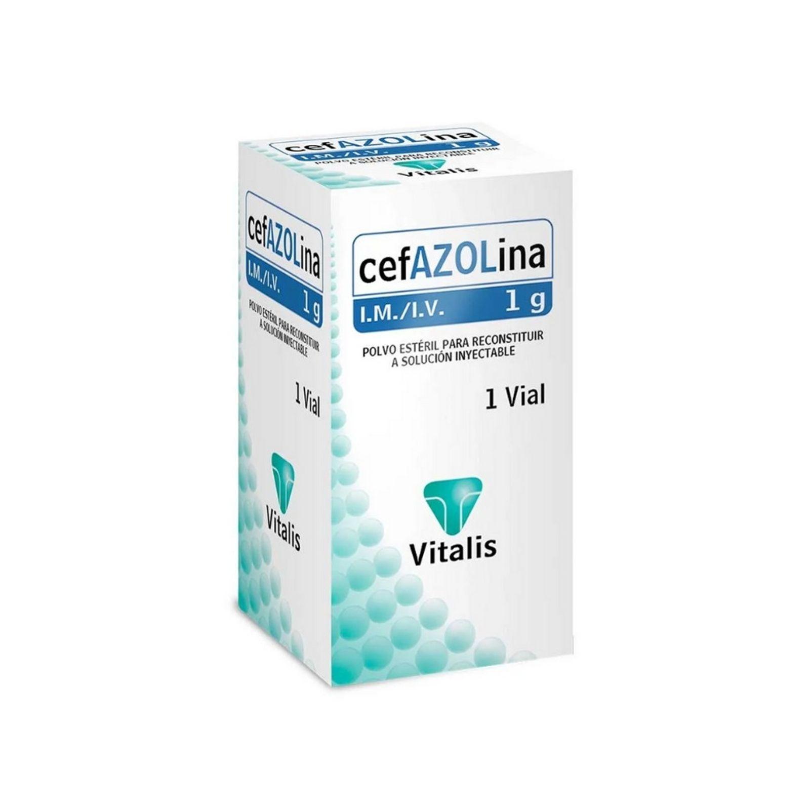 Cefazolina 1 Gr Polvo Estéril Para Reconstituir Caja X 1 Vial