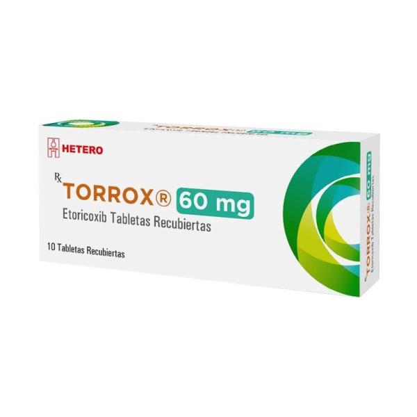 Etoricoxib 60 Mg X 10 Tabletas (Torrox)