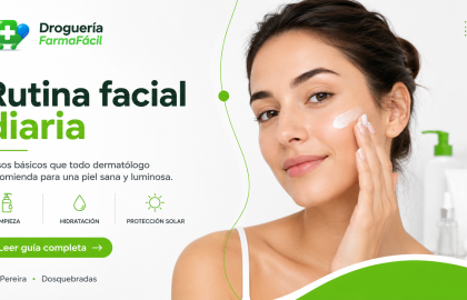 Rutina facial diaria: pasos básicos y productos que todo dermatólogo recomienda