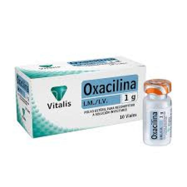 Oxacilina 1 Gr Polvo Estéril Caja X 1 Vial
