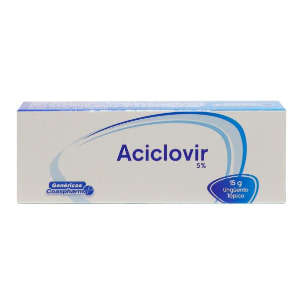 Aciclovir 5% Ungüento Tubo X 15 Gr