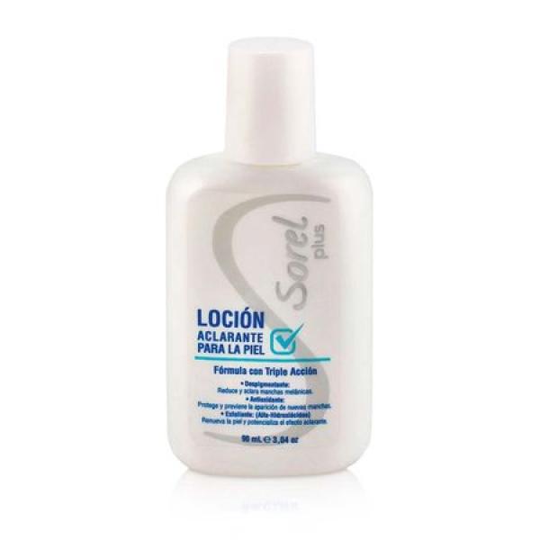Sorel Plus Locion Aclarante Para La Piel Frasco X 90 Ml