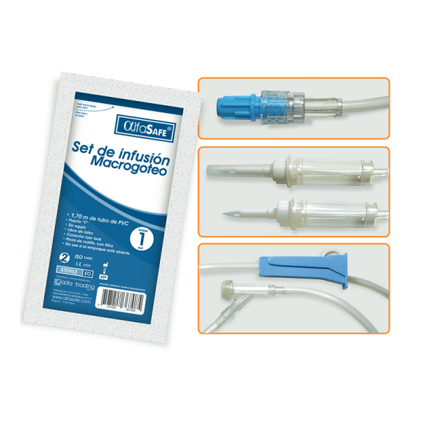 Equipo De Venoclisis Macrogoteo