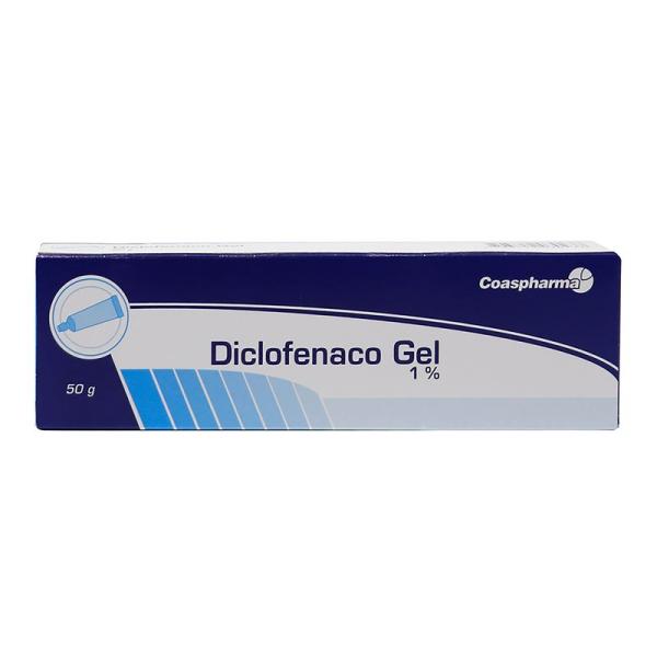 Diclofenaco 1% Gel Topico Tubo X 50 Gr
