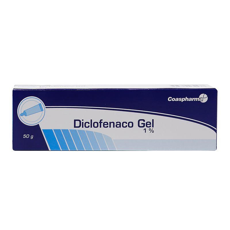 Diclofenaco 1% Gel Topico Tubo X 50 Gr