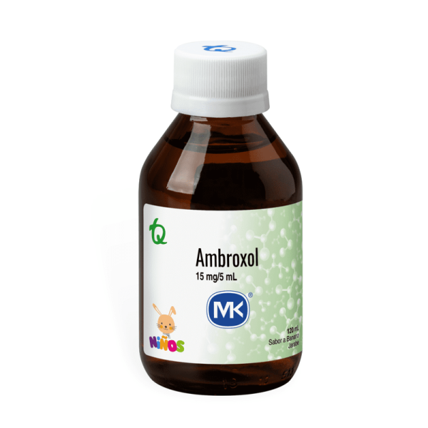 Ambroxol 15 Mg Jarabe Pediatrico Frasco X 120 Ml