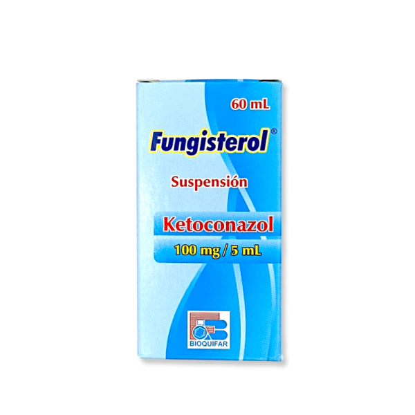 Ketoconazol 100 Mg/5 Ml Suspensión Frasco X 60 Ml ( Fungisterol )