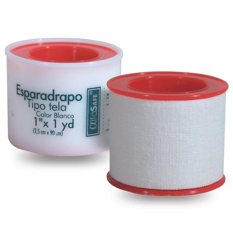 Esparadrapo Tela Blanco Supreme 4"x 5 Yds