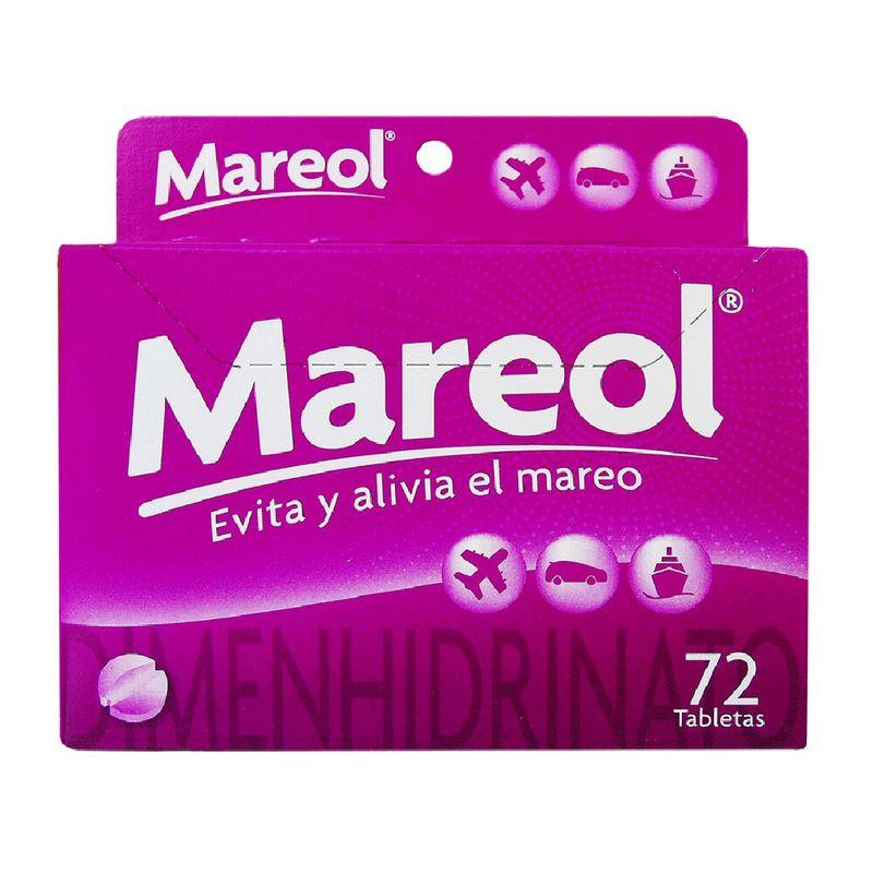 Mareol Tabletas Caja X 72 ( Dimenhidrinato)