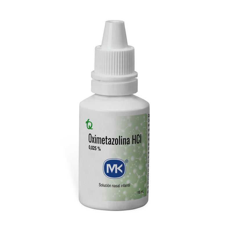 Oximetazolina 0.025% Nasal Gotas Frasco X 15 Ml