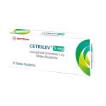 Cetrilev - Levocetirizina 5 Mg X 30 Tabletas
