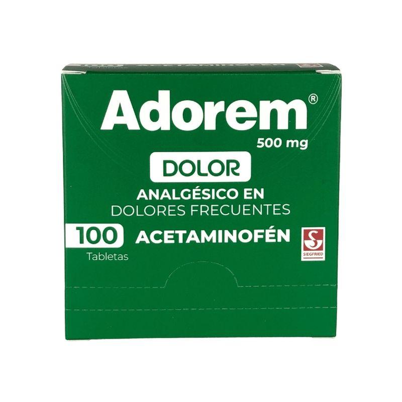 ADOREM DOLOR 500 MG X 100 TABL