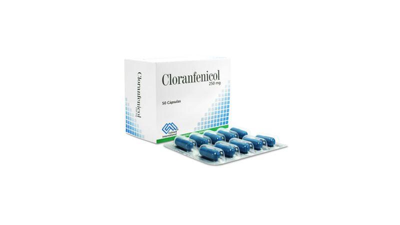 Cloranfenicol 250 Mg Cápsulas Caja X 50