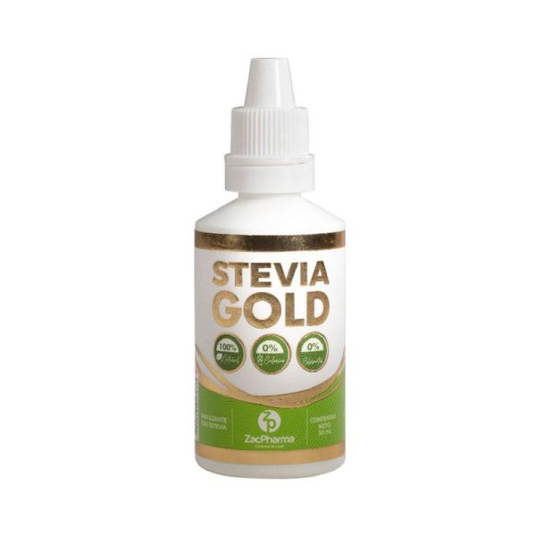 Stevia Gold Gotas x 30 ml (Enriquecido con vitamina C)
