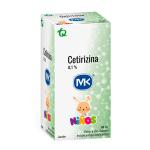 Cetirizina 0.1% Jarabe Frasco X 60 Ml